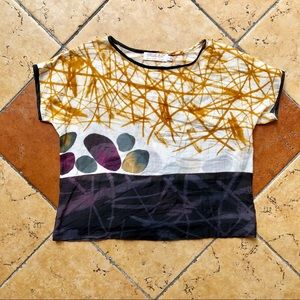 Silk Cotton Dyed Top